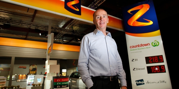 Chief executive Mike Bennetts says Z's biodiesel will cost up to 2c more a litre than standard diesel. Photo / Sarah Ivey