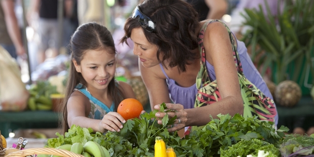 The international and local offerings at Eumundi Markets are popular.