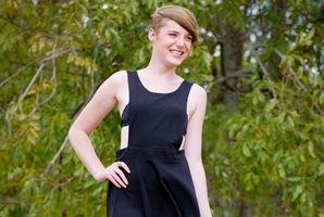 Model Amy Brosnahan wants to show other transgenders that they can do anything. Photo / Sarah Ivey