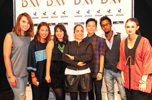 iD International Emerging Designer Award winners (L to R): Anna-Marie Gruber, Mook Attakanwong, Alanna Barca, Mahshid Mahdian, Chin Hau Tay, Vaibhav Singh and Lucilla Gray. Picture / Chris Sullivan