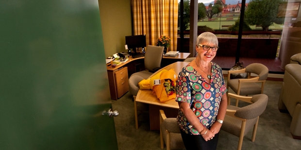 ALL-ACTION: Steve Chadwick hit the ground running after her election as mayor of Rotorua and has settled into her new role quickly. PHOTO/BEN FRASER 110414BF4