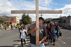 Ngongotaha's St Barnabas Anglican Church, Oasis Church and Trinity Presbyterian Church will hold their joint annual procession this Good Friday. Ngongotaha's St Barnabas Anglican Church, Oasis Church and Trinity Presbyterian Church will hold their joint annual procession this Good Friday.