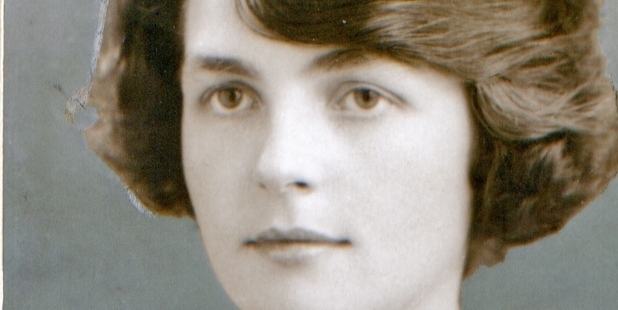 Violet Fryer as a young woman.
