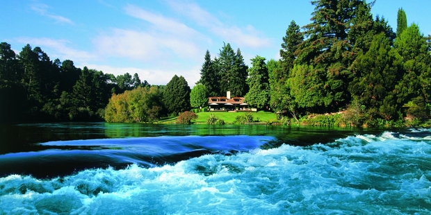 Alex van Heeren's assets include the luxury Huka Lodge. Photo / Jim Eagles