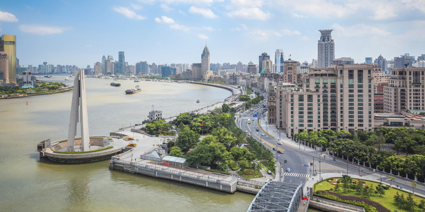 Though drivers in Shanghai always seem to be in a rush, they are aware of the presence of cyclists. Photo / Thinkstock