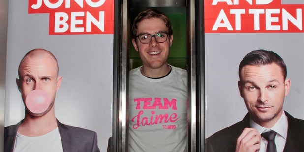 Comedian Guy Williams (centre), who already appears on TV3, will feature on MediaWorks' Edge TV. Photo / APN