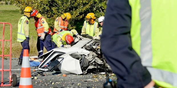 "I was at the site and it was a real mess," said Doug Wilson, who owns the truck involved. His driver and son were in a state of shock. Photo / Malcolm Pullman