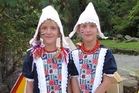 Whangarei twins Jolijn and Marike Ras get into the spirit of last year's Holland Festival. Photo/Peter de Graaf
Whangarei twins Jolijn and Marike Ras get into the spirit of last year's Holland Festival. Photo/Peter de Graaf