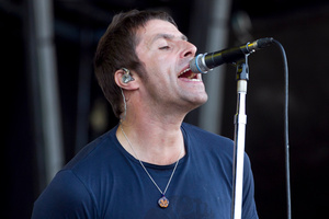 Liam Gallagher from Beady Eye performs at the Big Day Out earlier this year. Photo/Natalie Slade