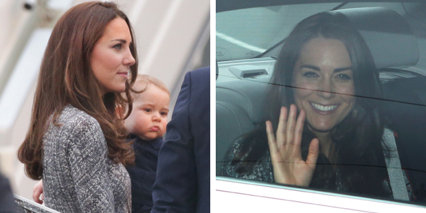 The Duchess of Cambridge has been spotted wearing the same dress. Photo / News Corp Australia, NZH
