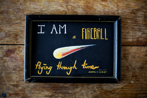 'I am a Fireball Flying Through Time' by Kristal Gallagher. Photo / Babiche Martens