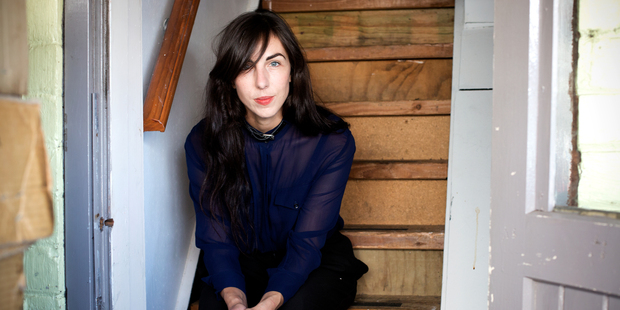 Graphic designer Erin Forsyth. Photo / Babiche Martens.