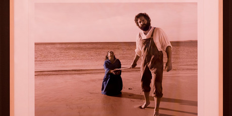 Work by photographer Fiona Foley which is part of the My Country Aboriginal exhibition on at the Auckland Art Gallery. Photo / Dean Purcell