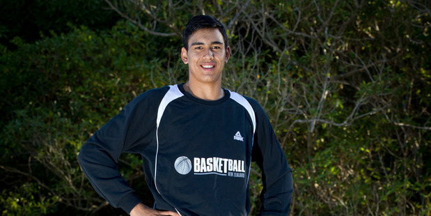 Tai Wynyard said he thought his parents were joking when they told him he was off to the Jordan Brand Classic. Photo / Sarah Ivey