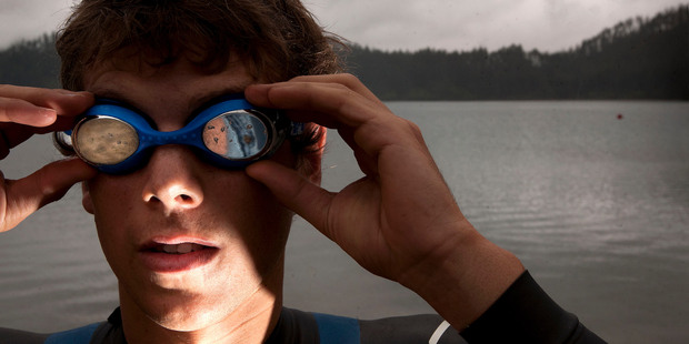 Olly Shaw is competing in this weekends Xterra at Lake Tikitapu. Photo / Ben Fraser