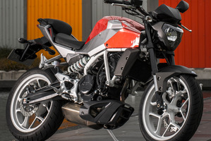 The Hyosung X4 is a pretty well sorted little bike. Photo / Ted Baghurst