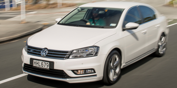 The specced-up Volkswagen Passat R-Line does everything well. Pictures/Ted Baghurst