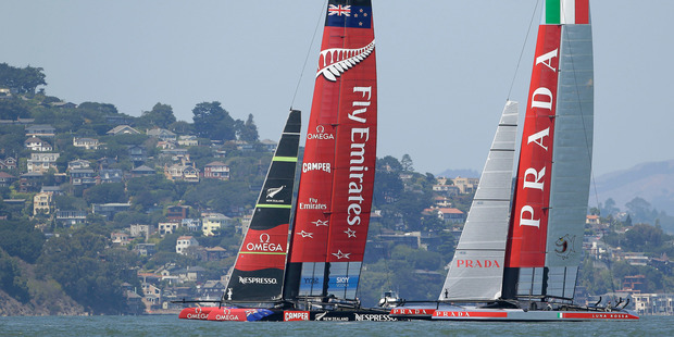 Emirates Team New Zealand. Photo / AP