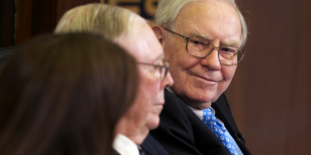 The Sage of Omaha - Berkshire chairman and CEO Warren Buffett. Photo / AP
