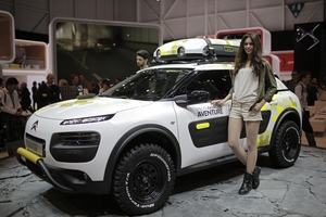 C4 Cactus customers can switch parts easily, changing colours and style to personalise them. Pictures / AP