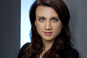 Author Camilla Lackberg.