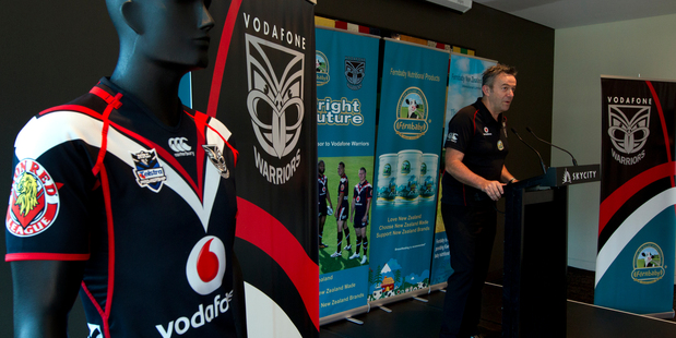 Warriors chief executive Wayne Scurrah will resign as chief executive if the Warriors fail to make the playoffs. Photo / Brett Phibbs