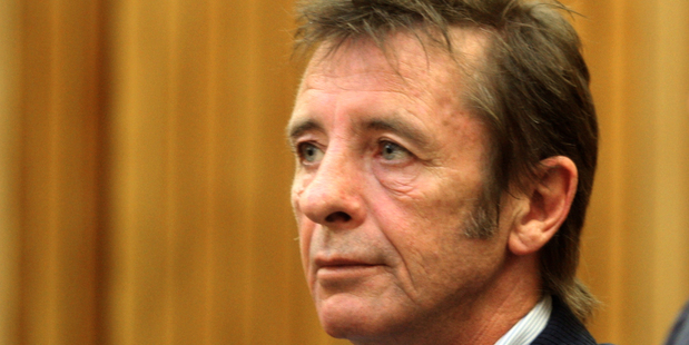 Phil Rudd in an earlier court appearance.