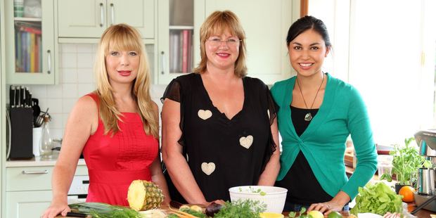 Here in New Zealand, businesswomen Cecilia Robinson, Theresa Gattung and Masterchef winner Nadia Lim created the weekly meal-planning service, My Food Bag. Photo / Kapiti News