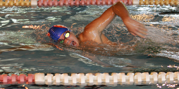Bay of Islands' swimmer Daniel Gaualofa has the best chance of winning a medal for Northland at the Swimming NZ Opens starting in Auckland tomorrow. PHOTO/FILE