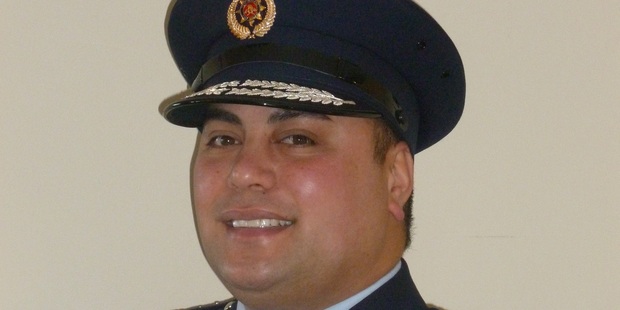 Chief fire officer Tong Kingi is allergic to wasps - so he wasn't sticking around when the wasps' nest was discovered.