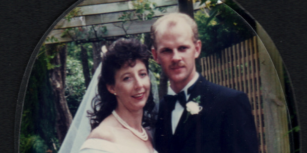 Vivienne and Jeff Ninnes on their wedding day. PHOTO/SUPPLIED