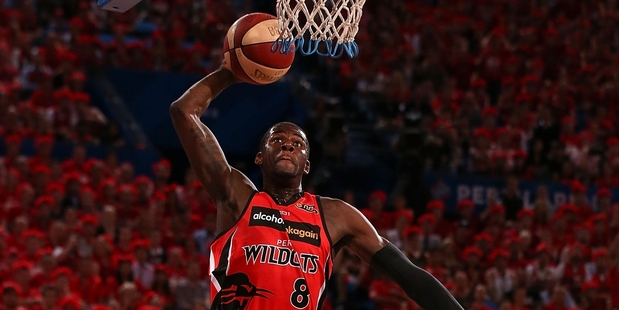 James Ennis put in a stunning performance for the Wildcats on Monday against the 36ers, racking up 30 points. Photo / Getty Images