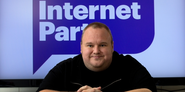 Mr Dotcom will speak to delegates this morning. Photo / Brett Phibbs