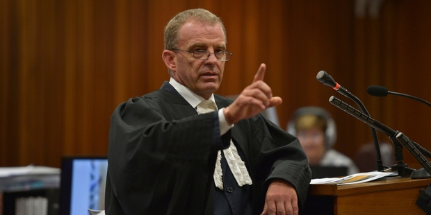 Gerrie Nel has earned a fearsome reputation. Photo / AP