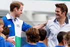 Prince William has met Richie McCaw several times. Photo / Sarah Ivey Prince William has met Richie McCaw several times. Photo / Sarah Ivey