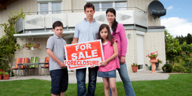 As property values plummeted and jobs dried up, many young families found they were unable to make loan payments and faced foreclosure. Photo / Thinkstock