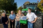 SUCCESSION: The Ritchie family of Drumpeel (from left) 1990s Farmer of the Year winners Sally Ritchie, husband David Ritchie, and 2014 winners Sharon Ritchie and Hugh Ritchie. HBT141801-06 SUCCESSION: The Ritchie family of Drumpeel (from left) 1990s Farmer of the Year winners Sally Ritchie, husband David Ritchie, and 2014 winners Sharon Ritchie and Hugh Ritchie. HBT141801-06
