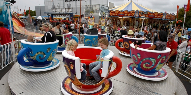 The Easter show and other Auckland attractions are likely to be rather soggy. Photo / Steven McNicholl