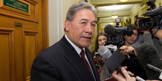 Winston Peters says his housing policies will be even more relevant post-election. Photo / Mark Mitchell
