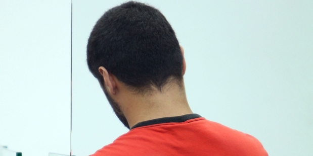 Hoori Jordan Puriri, who stole from tourists visiting Northland, wouldn't face the court after a judge granted the media permission to take his photo. Photo/John Stone