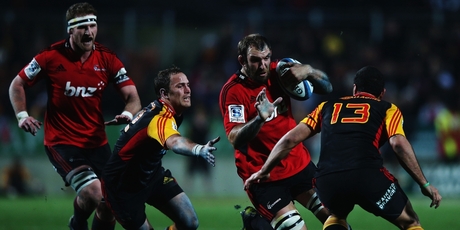 George Whitelock won't face the Chiefs tonight. Photo / Getty Images