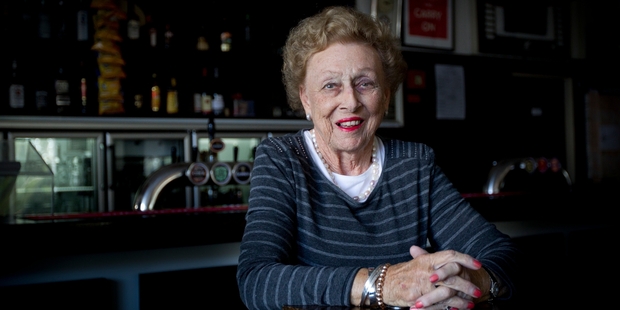 King Arms owner Maureen Gordon says she doesn't recognise the word 'retirement'. Photo / Sarah Ivey