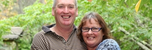 THEIR BOAT'S COME IN: Richard and Mary Page, of Masterton, have won a cruise around the Mediterranean. PHOTO/LYNDA FERINGA