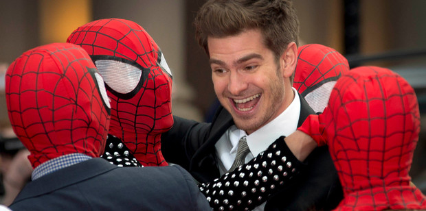 Spider-Man star Andrew Garfield says the webbed wonder is Jewish. Photo/AP