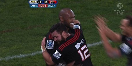 Rugby Highlights: Crusaders 52 Cheetahs 31