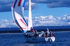 The first all-female crew to compete in the Auckland-Tauranga yacht race seen aboard SMUDGE. Photo/Supplied The first all-female crew to compete in the Auckland-Tauranga yacht race seen aboard SMUDGE. Photo/Supplied