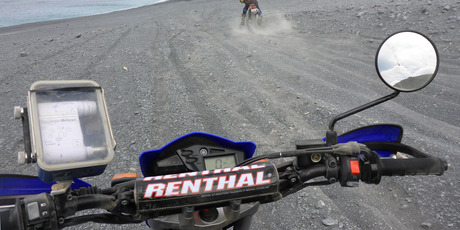 Yamaha's latest XT250 has modern technology.