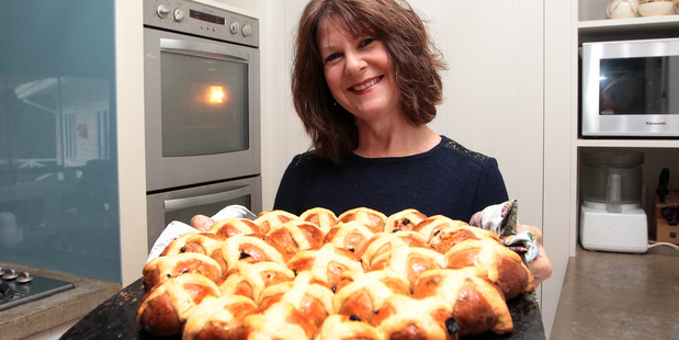 The difference between a good hot cross bun and one not as good is taste and texture, says Sophie Gray. Photo / Doug Sherring