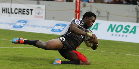 Sharks never led by more than six points until Mvovo's individual brilliance. Photo / Getty Images