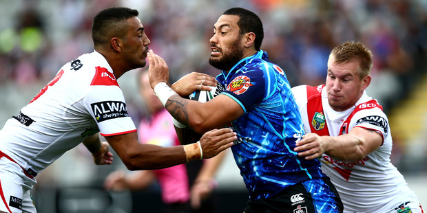 The side lacks attacking weapons without Mateo (pictured), Hurrell and Ben Matulino and looks a little homogenous. Photo / Getty Images